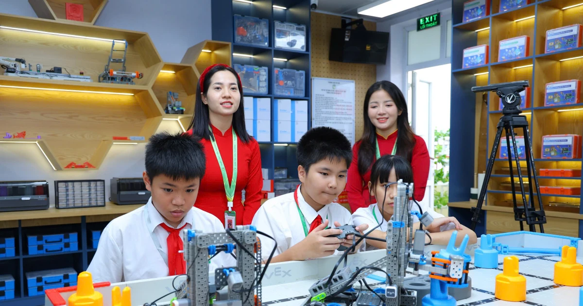 Petrovietnam góp sức lan tỏa phòng học STEM