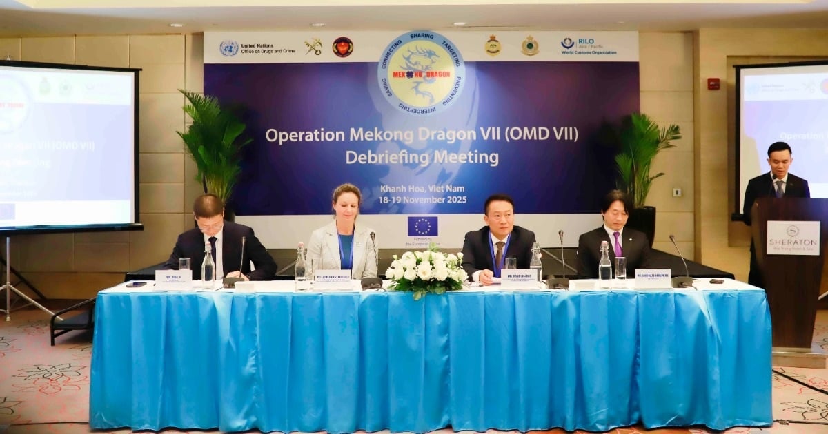 Thu giữ 11,8 tấn ma túy từ chiến dịch Con Rồng Mê Kông 7