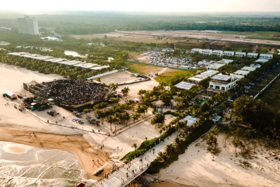 Hồ Tràm là điểm cầu văn hóa biển trong Tuần lễ du lịch TPHCM lần thứ 5