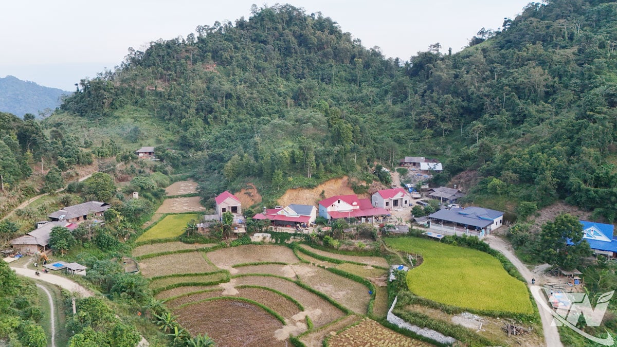 Un coin de la commune de Xuan Duong aujourd'hui.