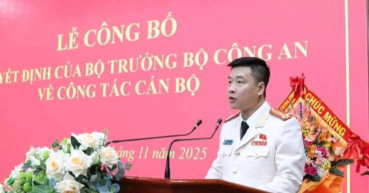 Thượng tá Vũ Thanh Tùng giữ chức Giám đốc Công an tỉnh Lạng Sơn