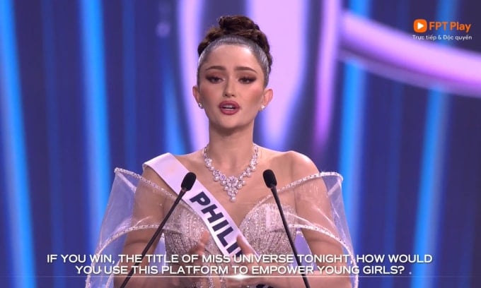 Miss-Philippinen-Verhaltenswettbewerb.