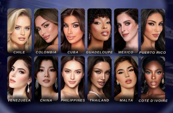 12 herausragende Schönheiten kommen in die nächste Runde.