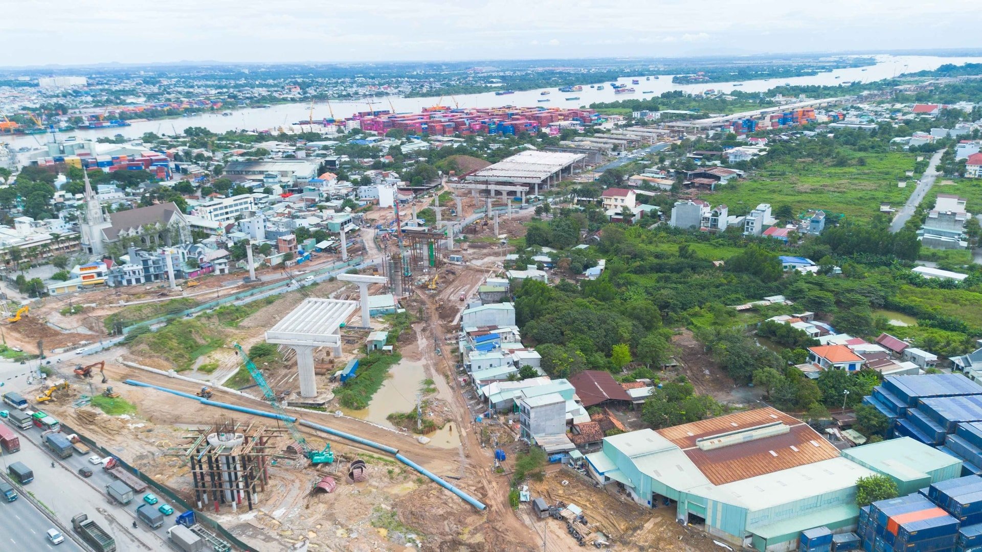 Η πρόοδος των κατασκευαστικών εργασιών της διασταύρωσης Tan Van προχωρά σύμφωνα με το χρονοδιάγραμμα, με την παράδοση του χώρου στο 100%.