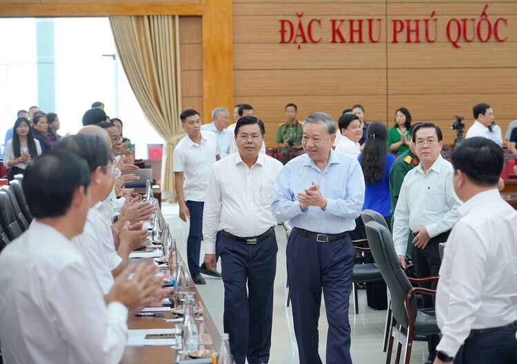 Tổng Bí thư Tô Lâm: Tin tưởng An Giang khẳng định vị thế là một cực phát triển năng động của vùng