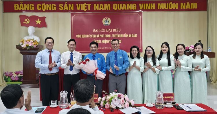 Công đoàn cơ sở Báo và Phát thanh - Truyền hình An Giang tổ chức Đại hội đại biểu lần thứ I