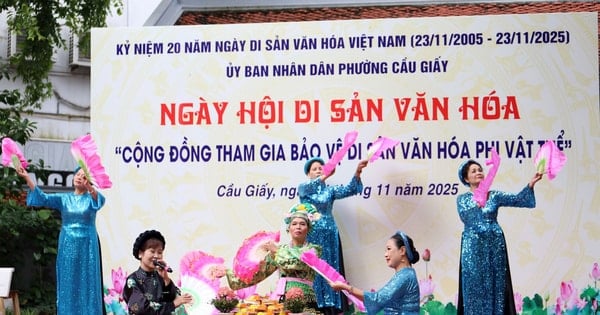 Gìn giữ và phát huy di sản văn hóa trong cộng đồng dân cư Cầu Giấy