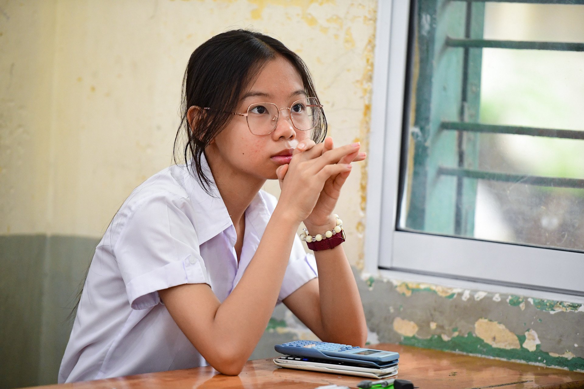 Exame de admissão ao 10º ano na cidade de Ho Chi Minh Nguyen Hue-20.jpg