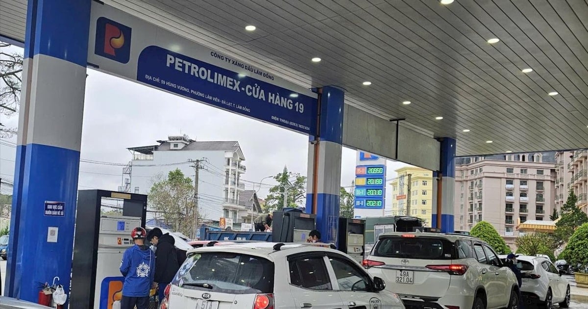 Các cửa hàng xăng dầu tại Đà Lạt đã thông thoáng trở lại