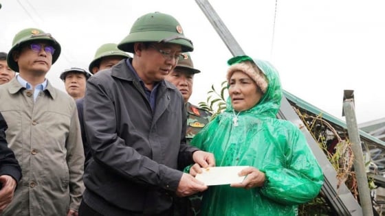 Phó Thủ tướng Hồ Quốc Dũng thăm hỏi, kiểm tra lũ tại Lâm Đồng