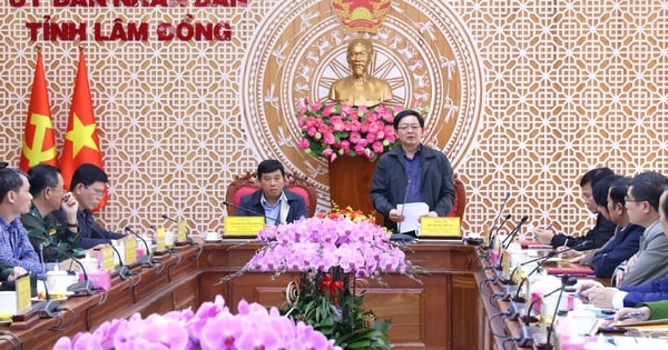 Bảo đảm an toàn tuyệt đối cho dân, tập trung khắc phục nhanh sạt lở sau mưa lũ tại Lâm Đồng