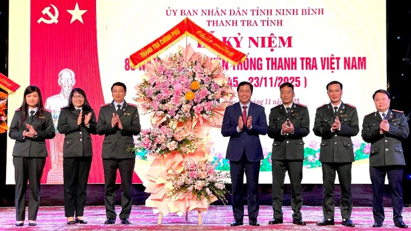 Ninh Bình phát huy hình ảnh người thanh tra liêm chính, vững vàng, tinh thông