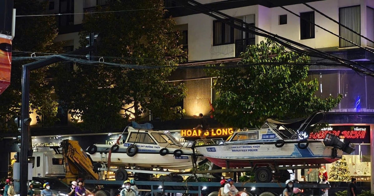 Công an Lâm Đồng điều 3 ca nô hỗ trợ cứu hộ người dân tại Đắk Lắk