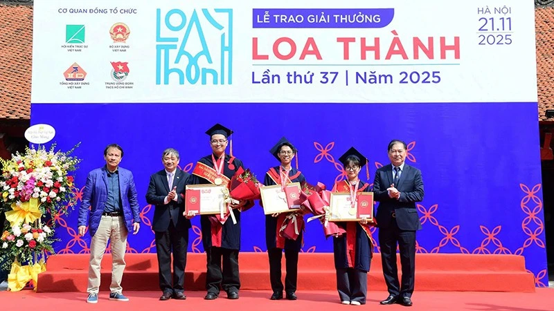 Ba đồ án cùng giành giải Nhất tại Giải thưởng Loa Thành năm 2025