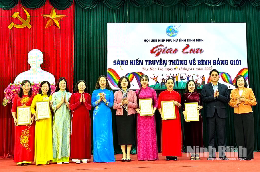 Chương trình giao lưu “Sáng kiến truyền thông về bình đẳng giới năm 2025”
