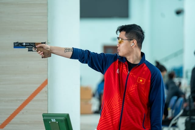 SEA Games 33: Phạm Quang Huy, Trịnh Thu Vinh đã sẵn sàng leo đỉnh- Ảnh 1.