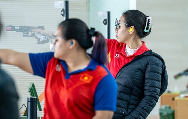 SEA Games 33: Phạm Quang Huy, Trịnh Thu Vinh đã sẵn sàng leo đỉnh- Ảnh 3.