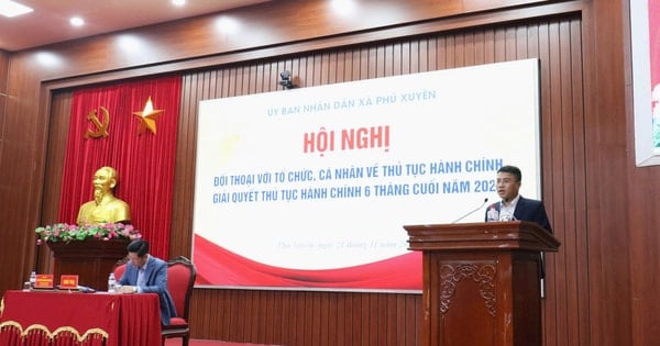 Phú Xuyên đặt người dân làm trung tâm trong cải cách thủ tục hành chính