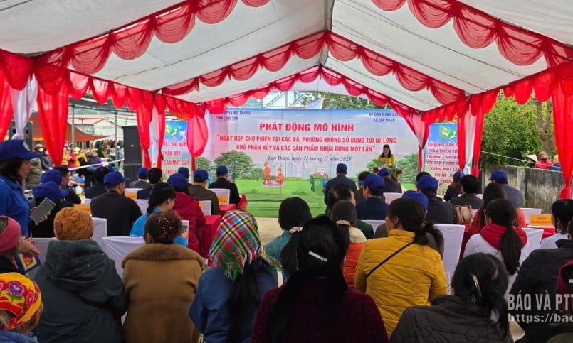 Lạng Sơn phát động chiến dịch hành động phòng, chống rác thải nhựa