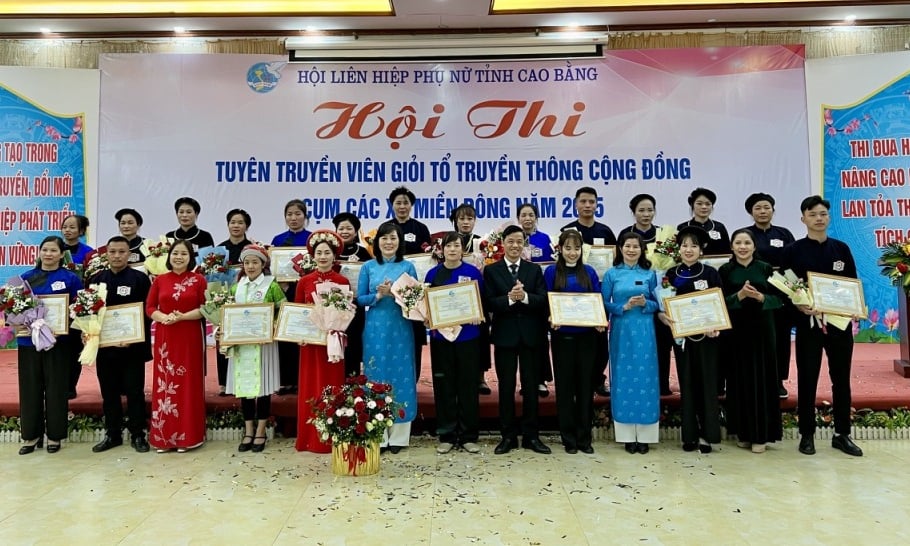 Hội thi “Tuyên truyền viên giỏi Tổ truyền thông cộng đồng” cụm các xã miền Đông  - Báo Cao Bằng điện tử
