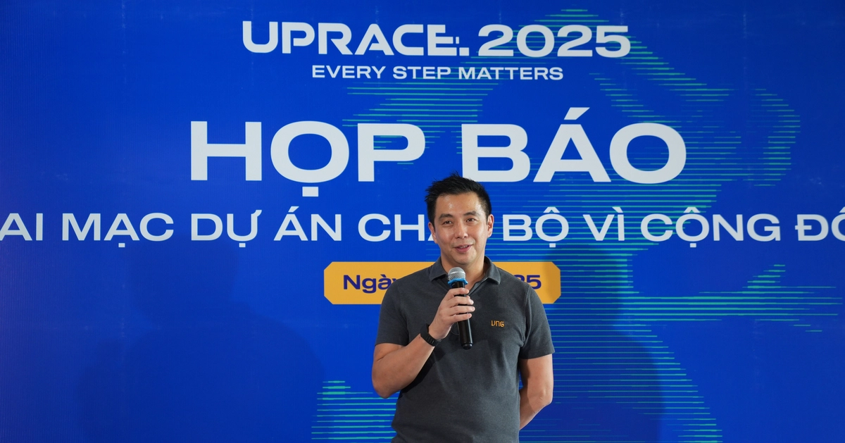 Dự án chạy bộ trực tuyến vì cộng đồng UpRace trở lại