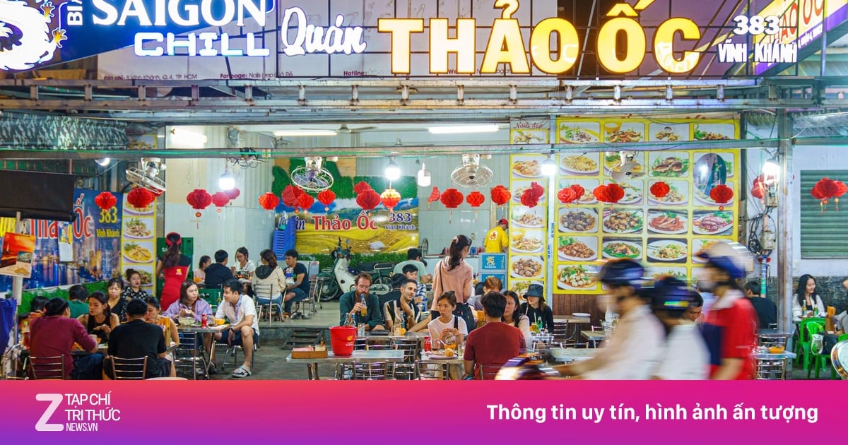 Phố ốc Vĩnh Khánh TP.HCM lọt top 31 con đường hấp dẫn nhất thế giới