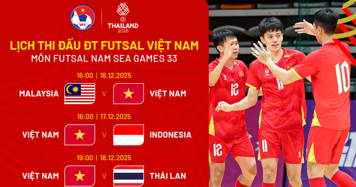SEA Games: Đội tuyển futsal Việt Nam bất lợi hơn Thái Lan và Indonesia, tại sao?