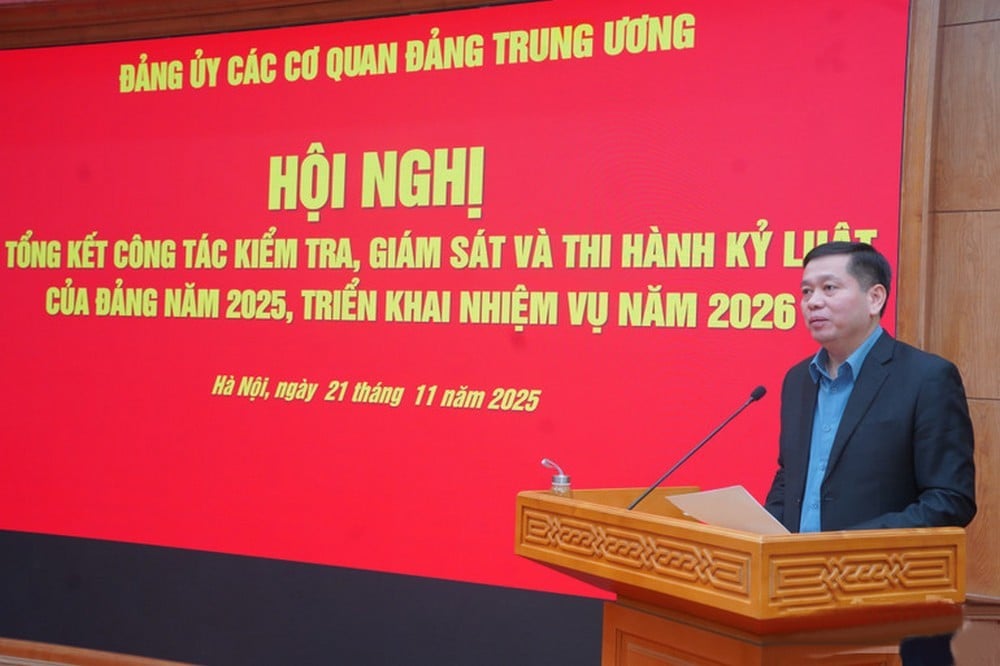 Đảng ủy các cơ quan Đảng Trung ương kết công tác kiểm tra, giám sát và thi hành kỷ luật của Đảng