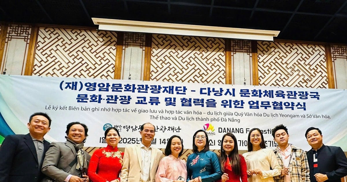 Sở Văn hóa, Thể thao và Du lịch Đà Nẵng tăng cường hợp tác văn hóa với Quỹ Văn hóa Du lịch Yeongam, Hàn Quốc