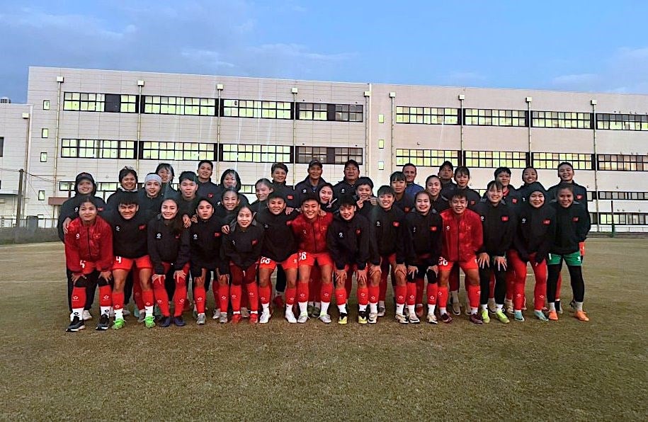 A seleção feminina do Vietnã inicia treinamento no Japão, em preparação para os Jogos do Sudeste Asiático de 2033 - foto 3