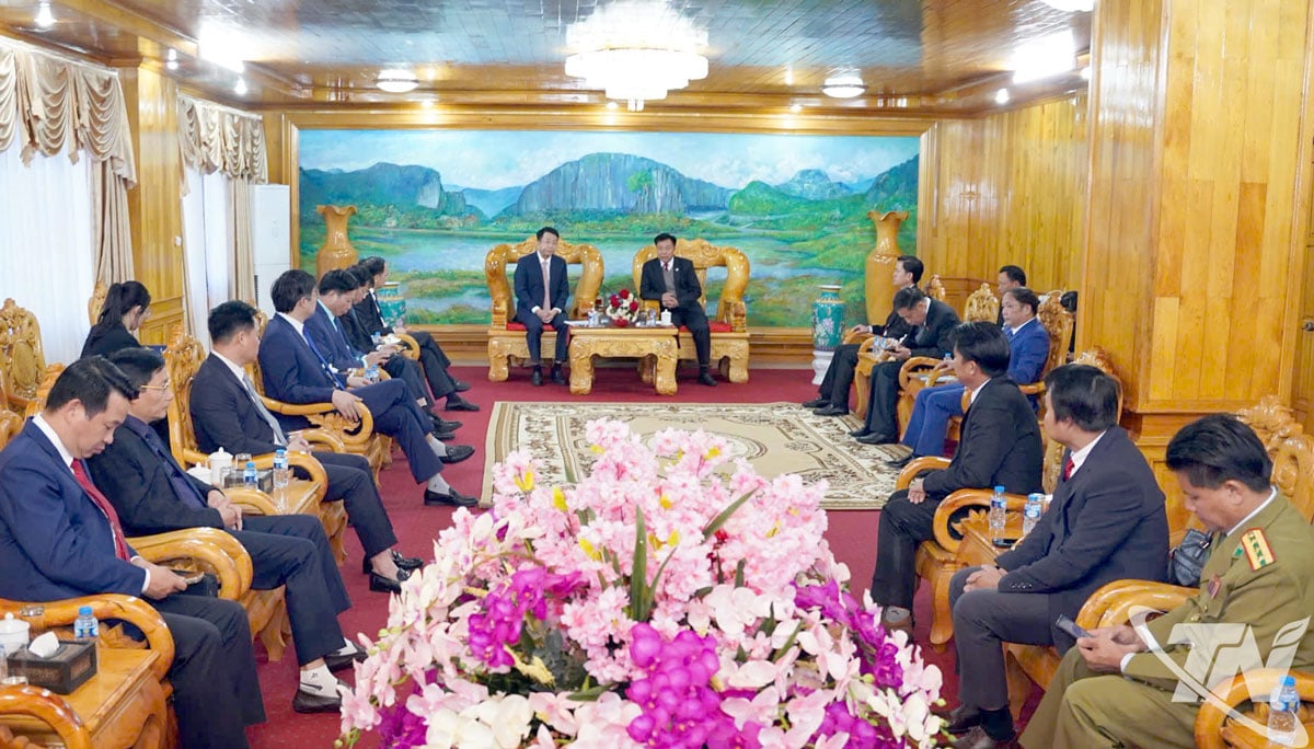 Quang cảnh buổi làm việc.