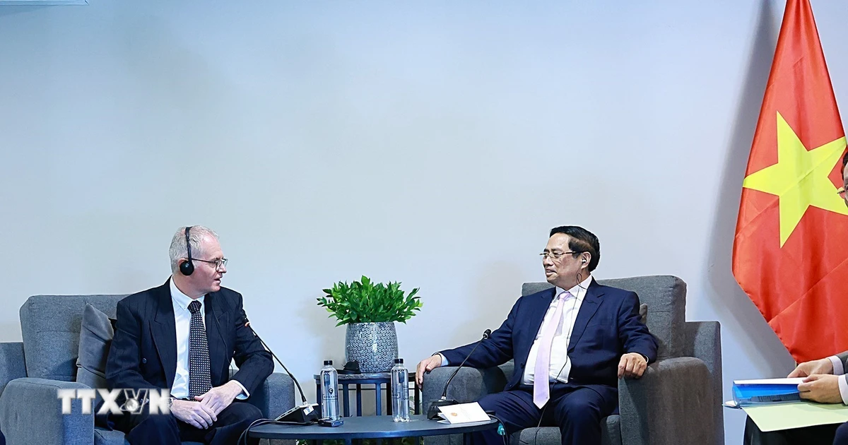 Thủ tướng Phạm Minh Chính làm việc với các tổ chức, doanh nghiệp Nam Phi