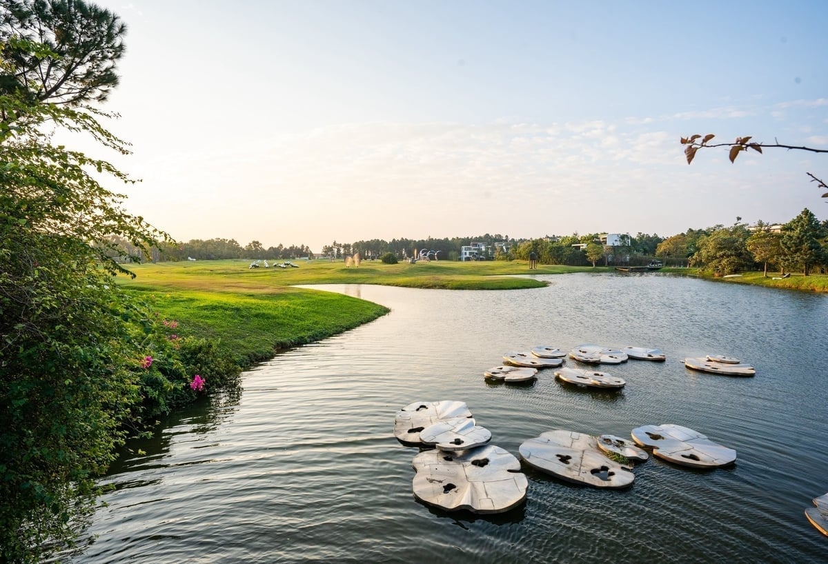 Hồ Đại Lải, tỉnh Phú Thọ. Ảnh: TT.