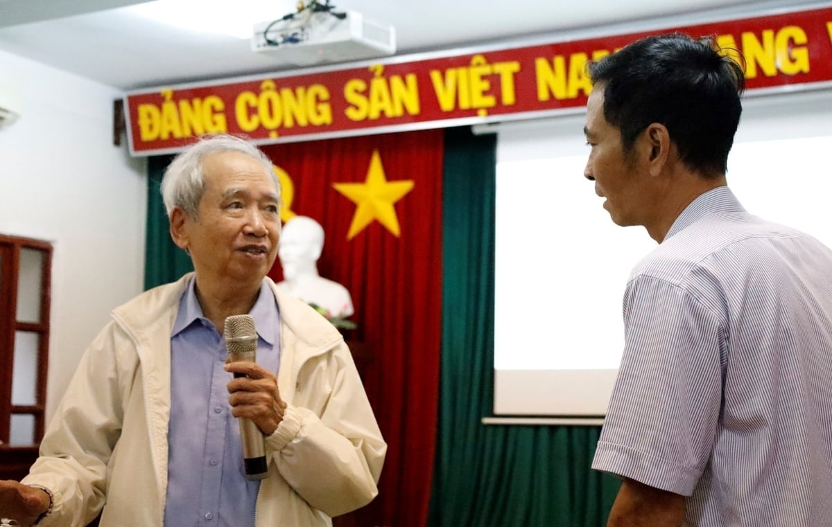 Hội thảo là diễn đàn bổ ích, nhằm trao đổi rõ hơn về các vấn đề chuyên môn và mở ra những định hướng mới cho nghiên cứu địa chất trong thời gian tới. Ảnh: Mai Đan.