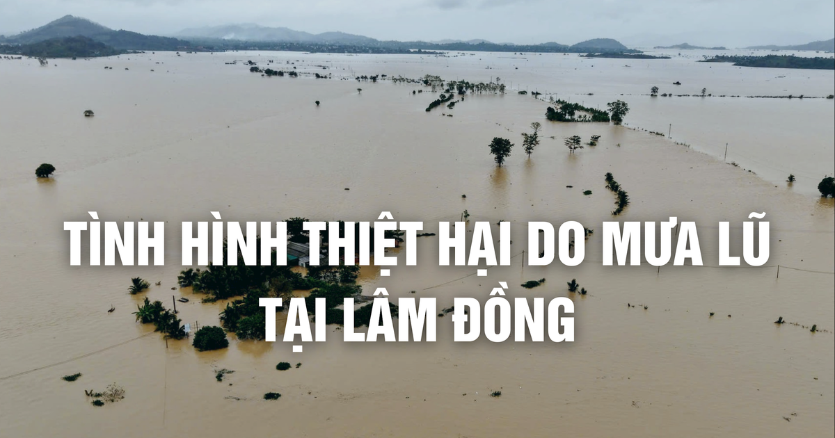 Mưa lũ tại Lâm Đồng gây thiệt hại hơn 1.000 tỷ đồng