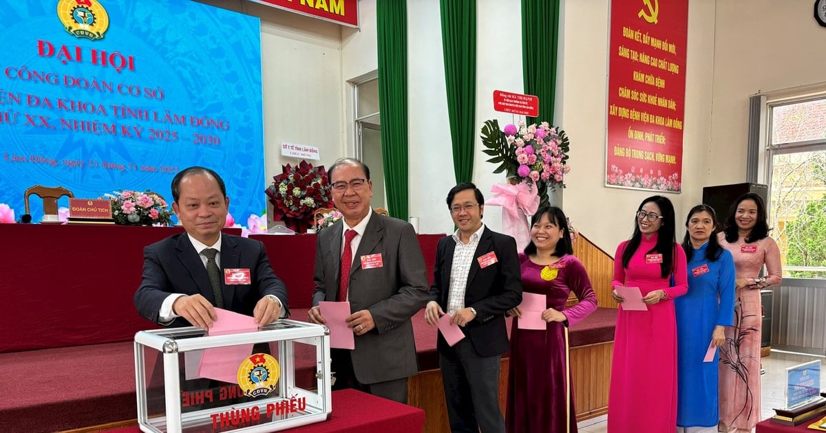 Đại hội Công đoàn cơ sở Bệnh viện Đa khoa tỉnh Lâm Đồng