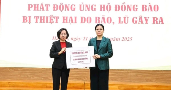 Hà Nội hỗ trợ đồng bào miền Trung - Tây Nguyên khắc phục hậu quả mưa lũ