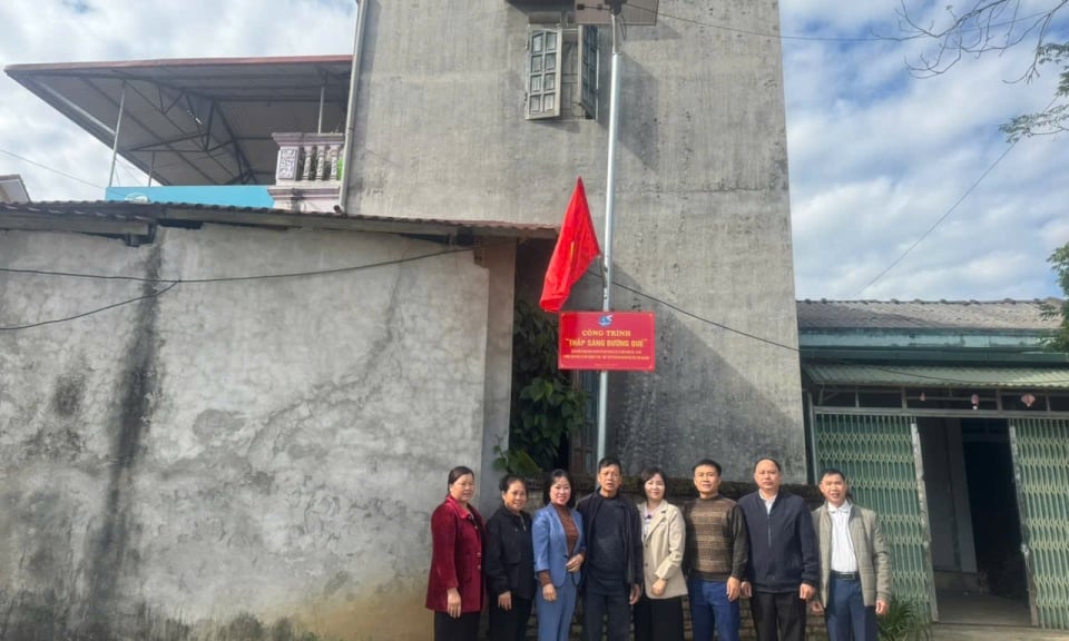 Khánh thành công trình Phụ nữ “Thắp sáng đường quê” tại phường Thục Phán - Báo Cao Bằng điện tử