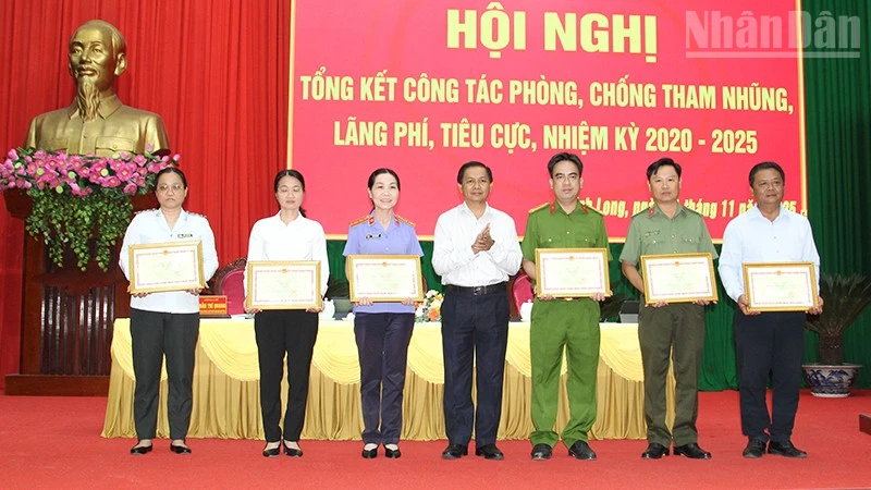 Vĩnh Long tổng kết công tác phòng, chống tham nhũng, lãng phí, tiêu cực nhiệm kỳ 2020-2025