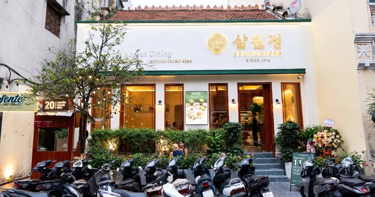 Samwonjung – Dấu ấn ẩm thực Hàn trong lòng phố cổ