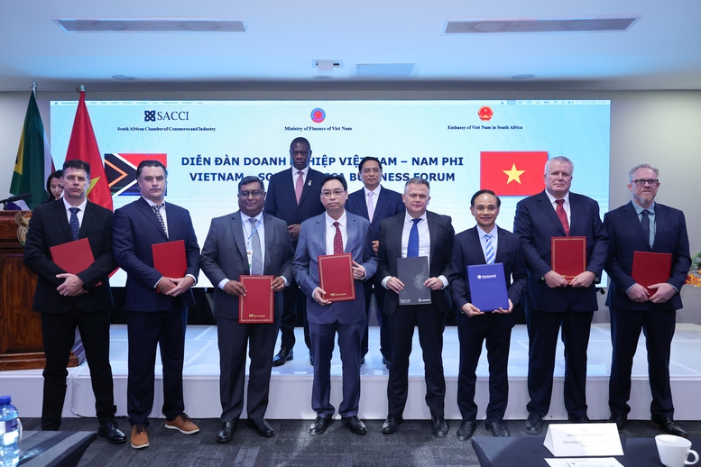 Thủ tướng kêu gọi doanh nghiệp Việt Nam – Nam Phi 'gặp gỡ - kết nối – hành động - ra sản phẩm'- Ảnh 8.