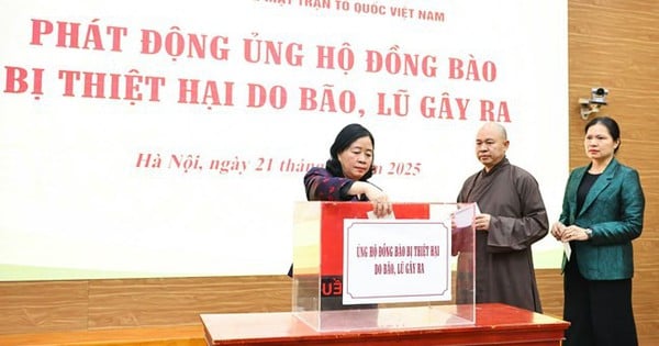 Ủy ban Trung ương MTTQ Việt Nam phát động toàn dân ủng hộ đồng bào miền Trung, Tây Nguyên khắc phục hậu quả mưa lũ