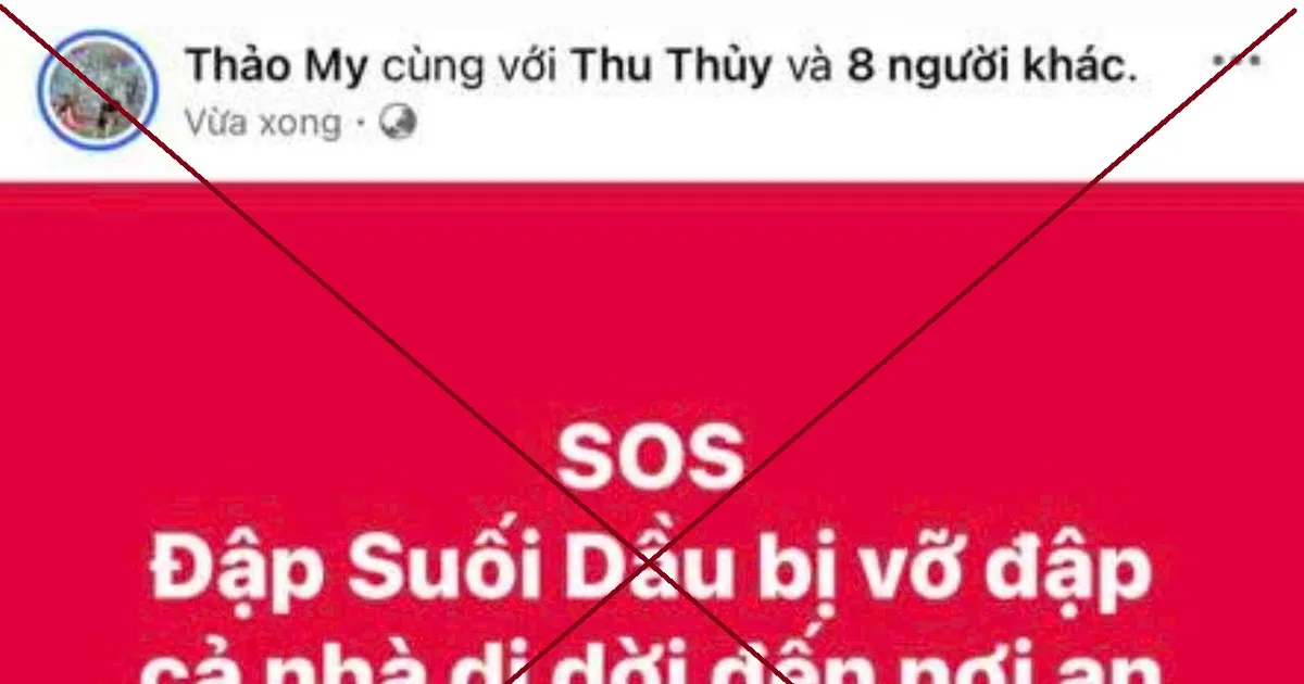 Khánh Hòa bác tin "vỡ đập Am Chúa, Suối Dầu"