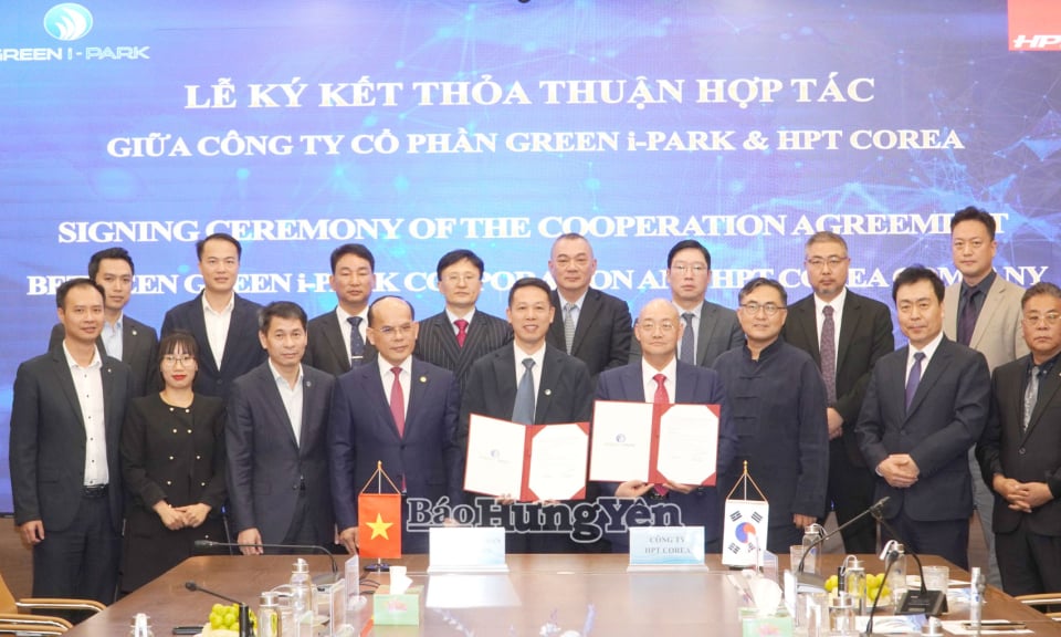 Ký kết thỏa thuận hợp tác phát triển Khu công nghiệp Liên Hà Thái