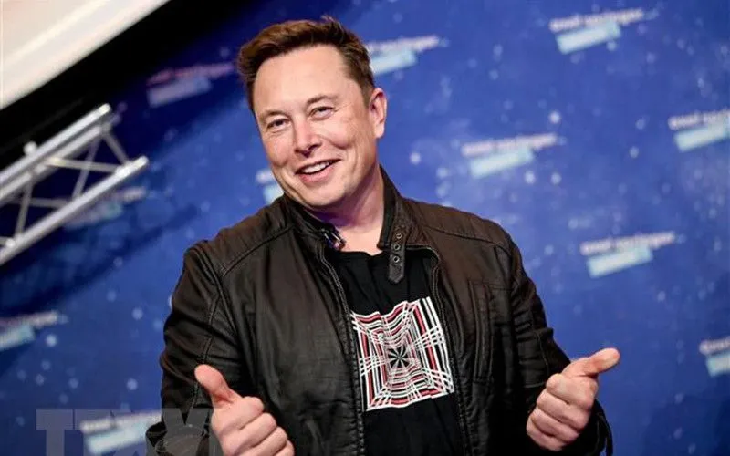 A milliárdos Elon Musk. (Fotó: AFP/TTXVN) Tỷ phú Elon Musk. (Ảnh: AFP/TTXVN)
