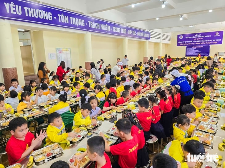 Kỷ luật hiệu trưởng Trường tiểu học Trưng Vương vì sai phạm bữa ăn bán trú - Ảnh 1.