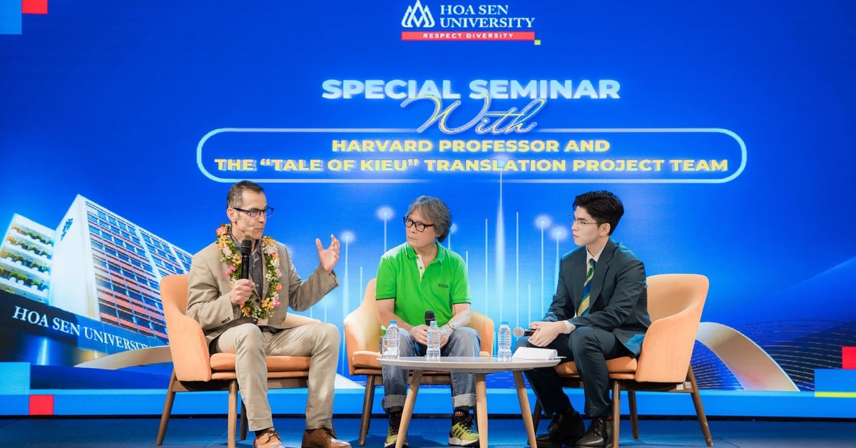 Giáo sư Đại học Harvard kể chuyện dịch Truyện Kiều