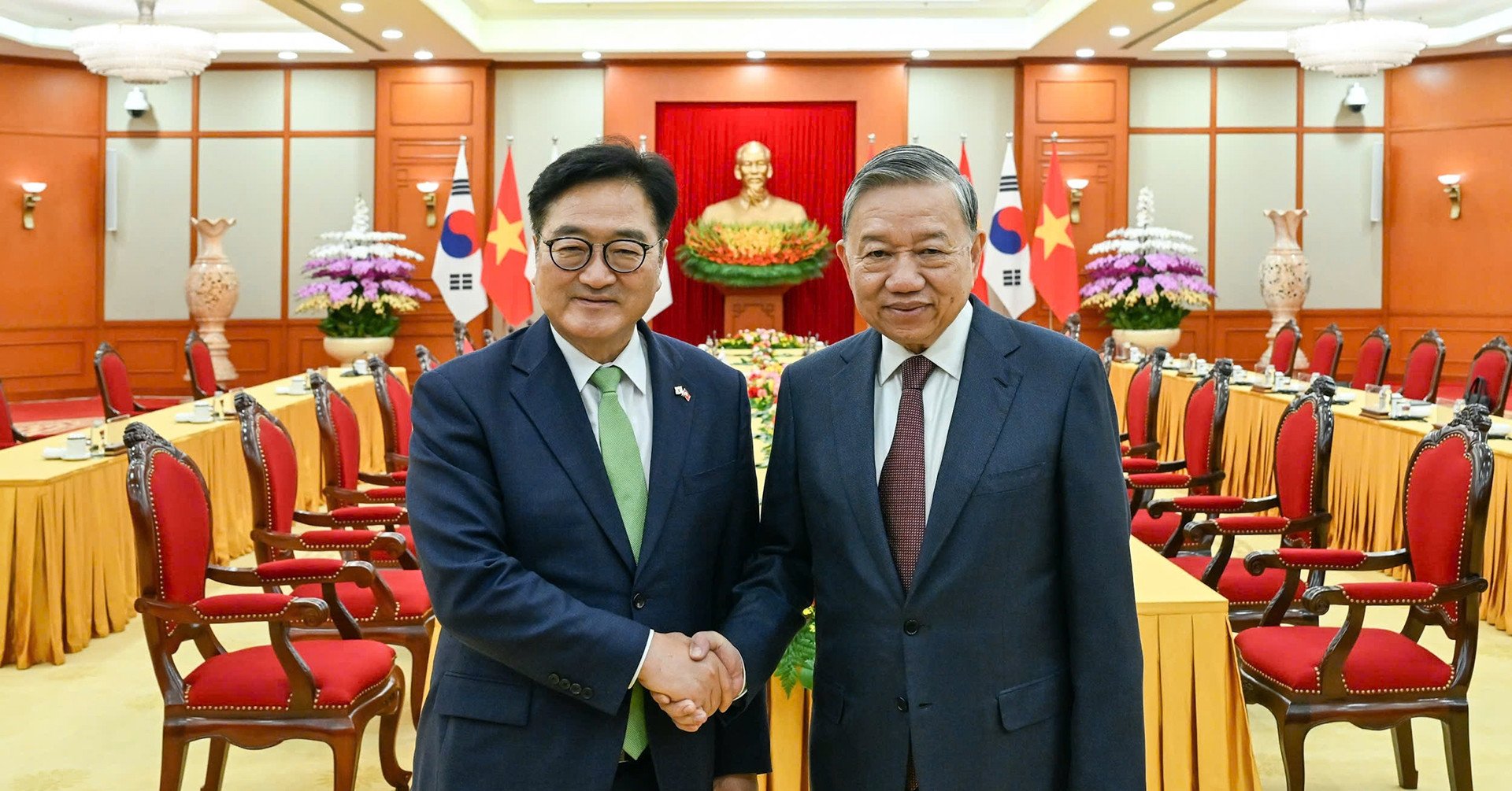 Tổng Bí thư: Việt Nam và Hàn Quốc là những người bạn thân thiết, tin cậy