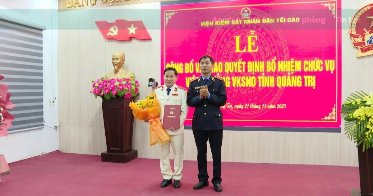 Quảng Trị có tân Viện trưởng Viện Kiểm sát nhân dân tỉnh