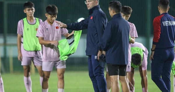 U17 Việt Nam chốt danh sách tham dự Vòng loại U17 châu Á 2026